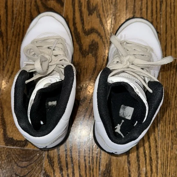 JORDAN RETRO 5 REVERSE METALLIC KIDS 12.5 - Picture 7 of 8